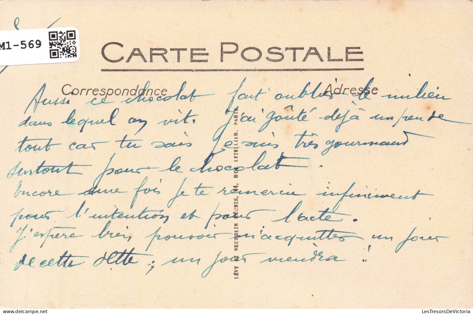 ALGERIE - Alger - Le Courrier De France - LL - Colorisé - Animé - Carte Postale Ancienne - Algerien