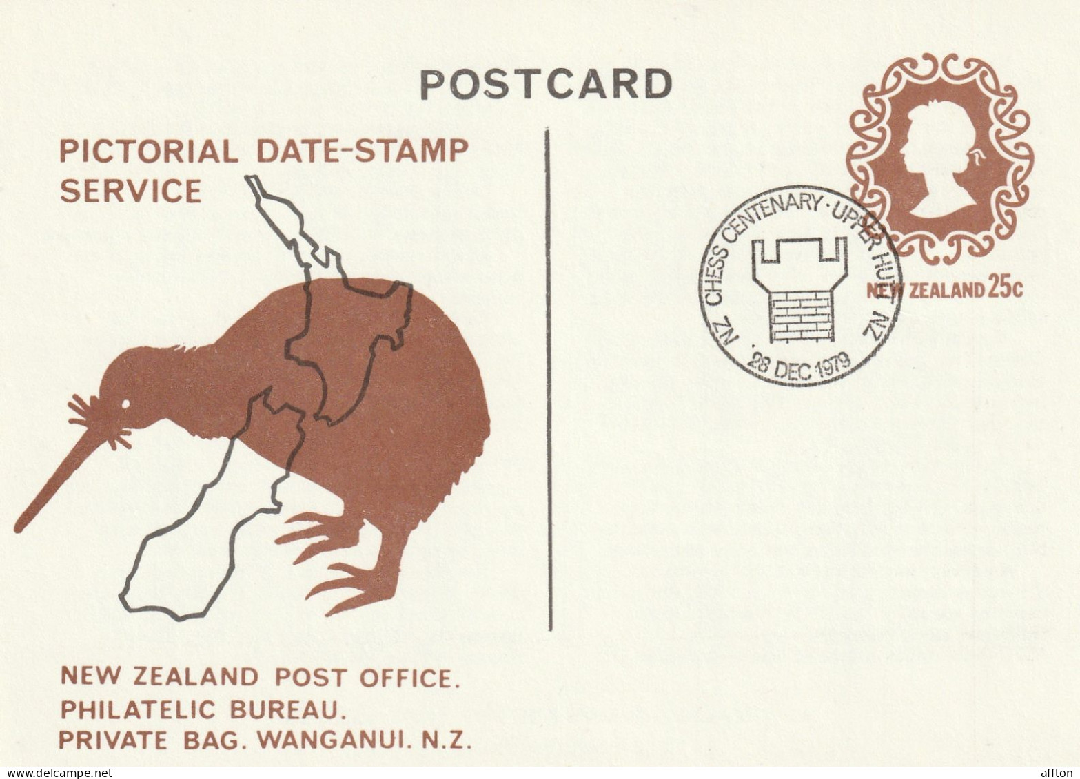 New Zealand Card Cancel - Postal Stationery