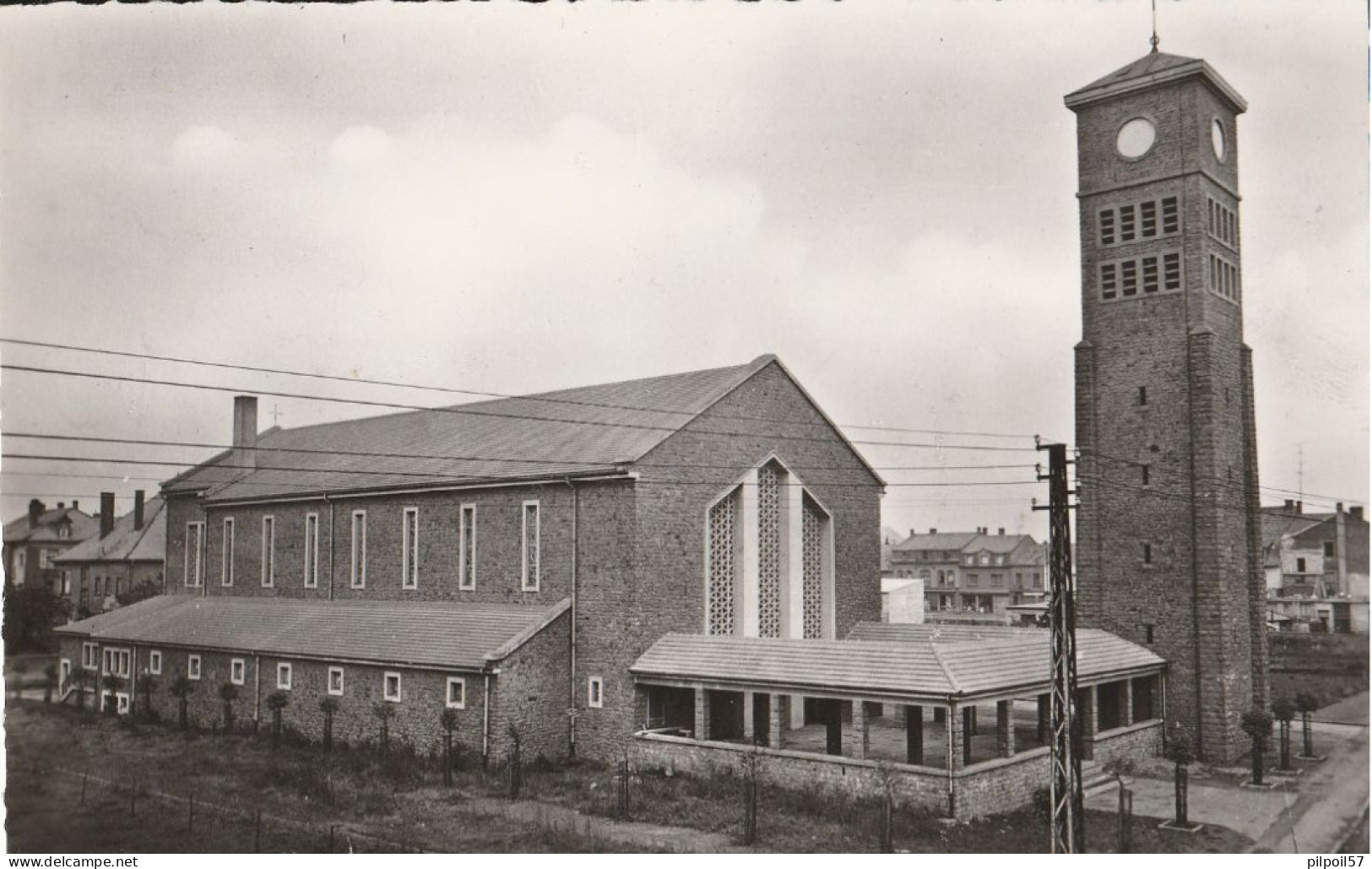 57 - HAGONDANGE VILLE - Nouvelle Eglise Du Coeur Immaculé De Marie  (CPSM 9X13,5) - Hagondange