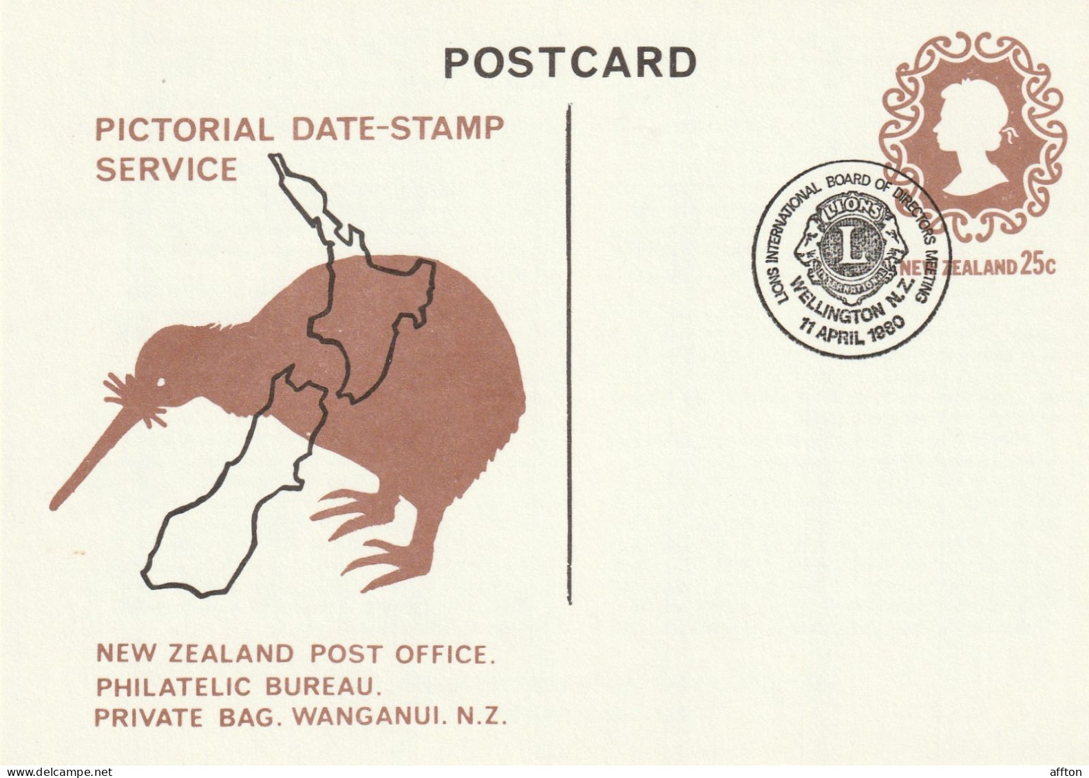 New Zealand Card Cancel - Entiers Postaux