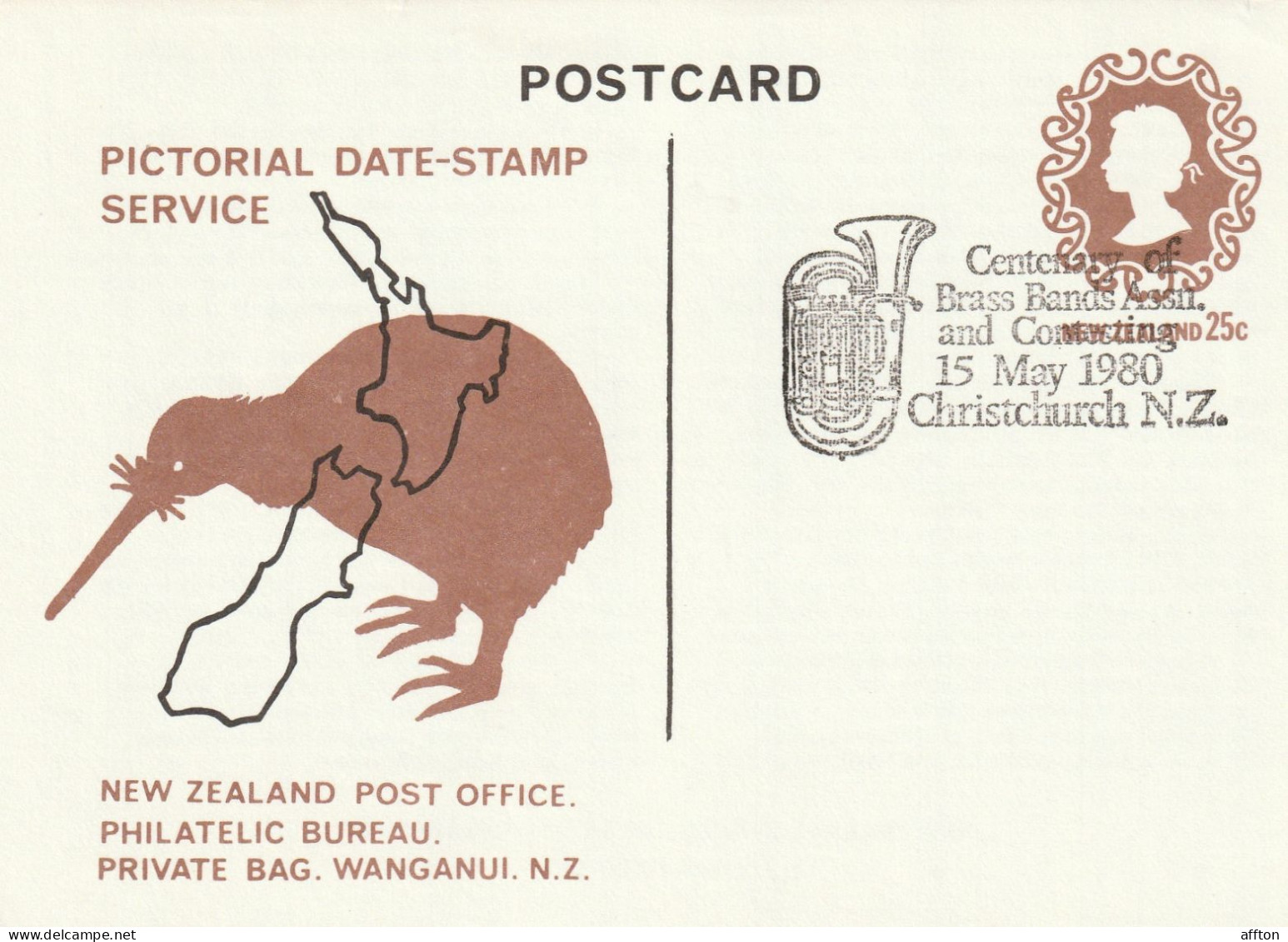 New Zealand Card Cancel - Interi Postali