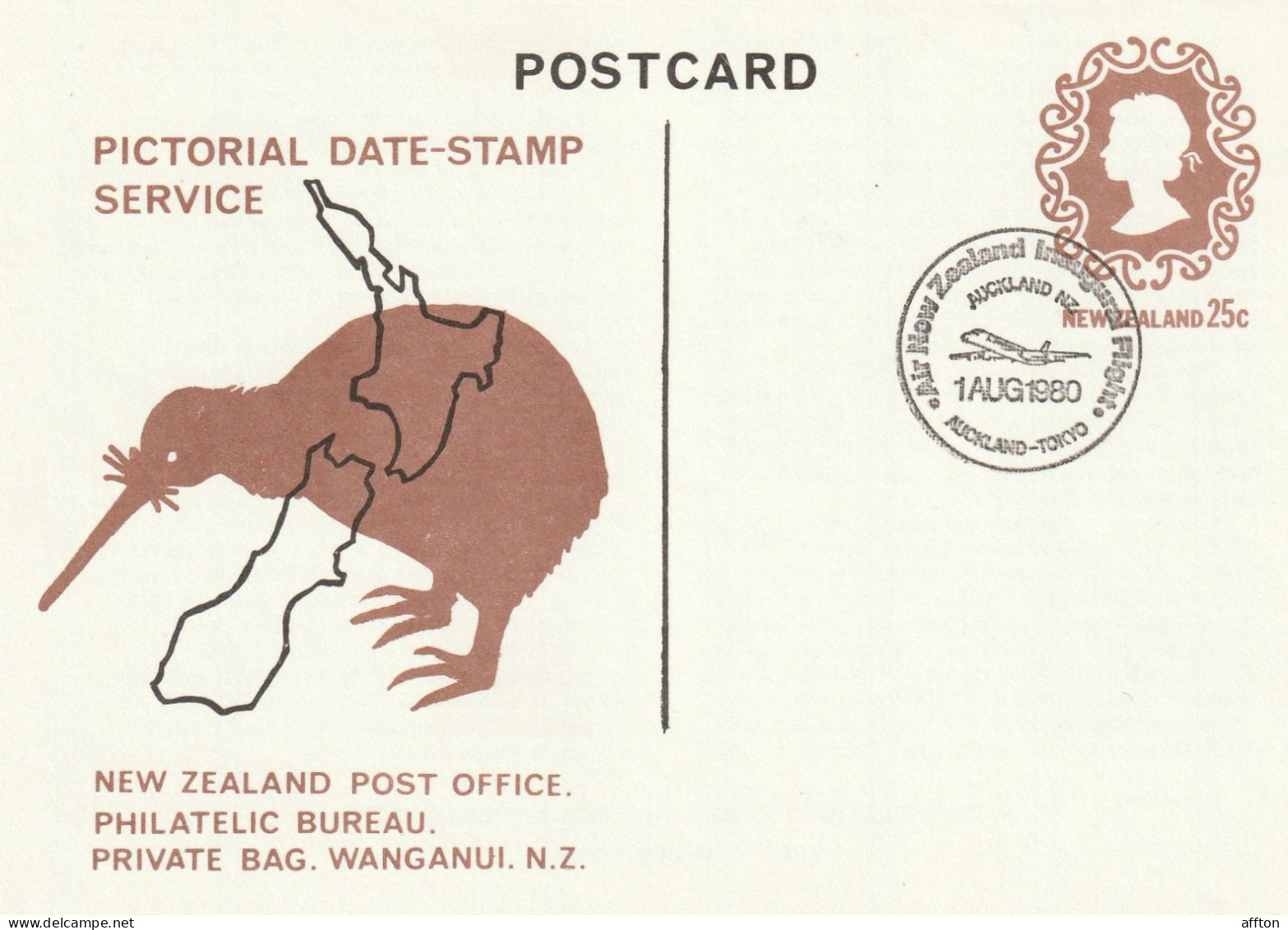 New Zealand Card Cancel - Postal Stationery