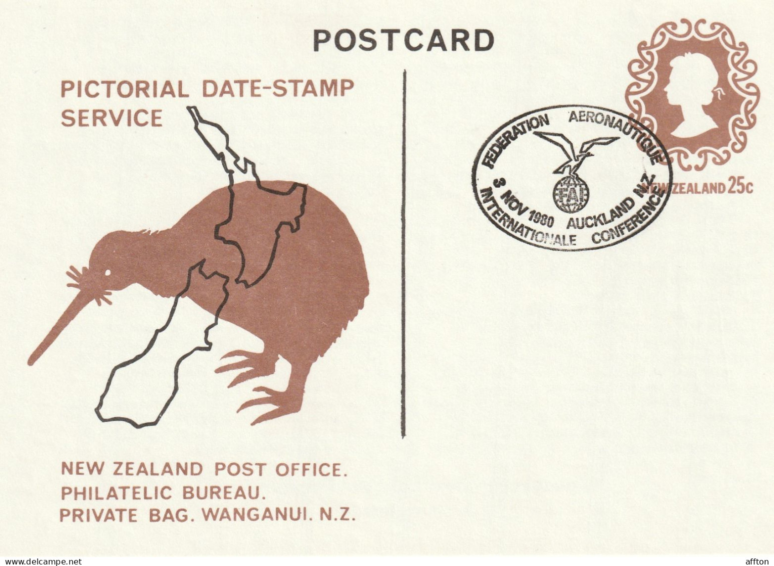 New Zealand Card Cancel - Postal Stationery