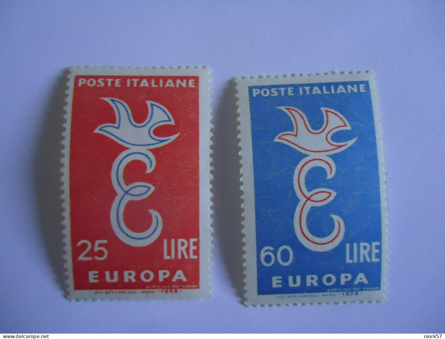 FRANCE   MNH  STAMPS   EUROPA 1958 - 1958