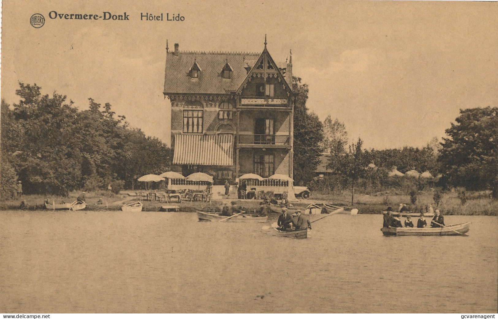 OVERMEIRE DONCK      HOTEL LIDO      2 SCANS - Berlare