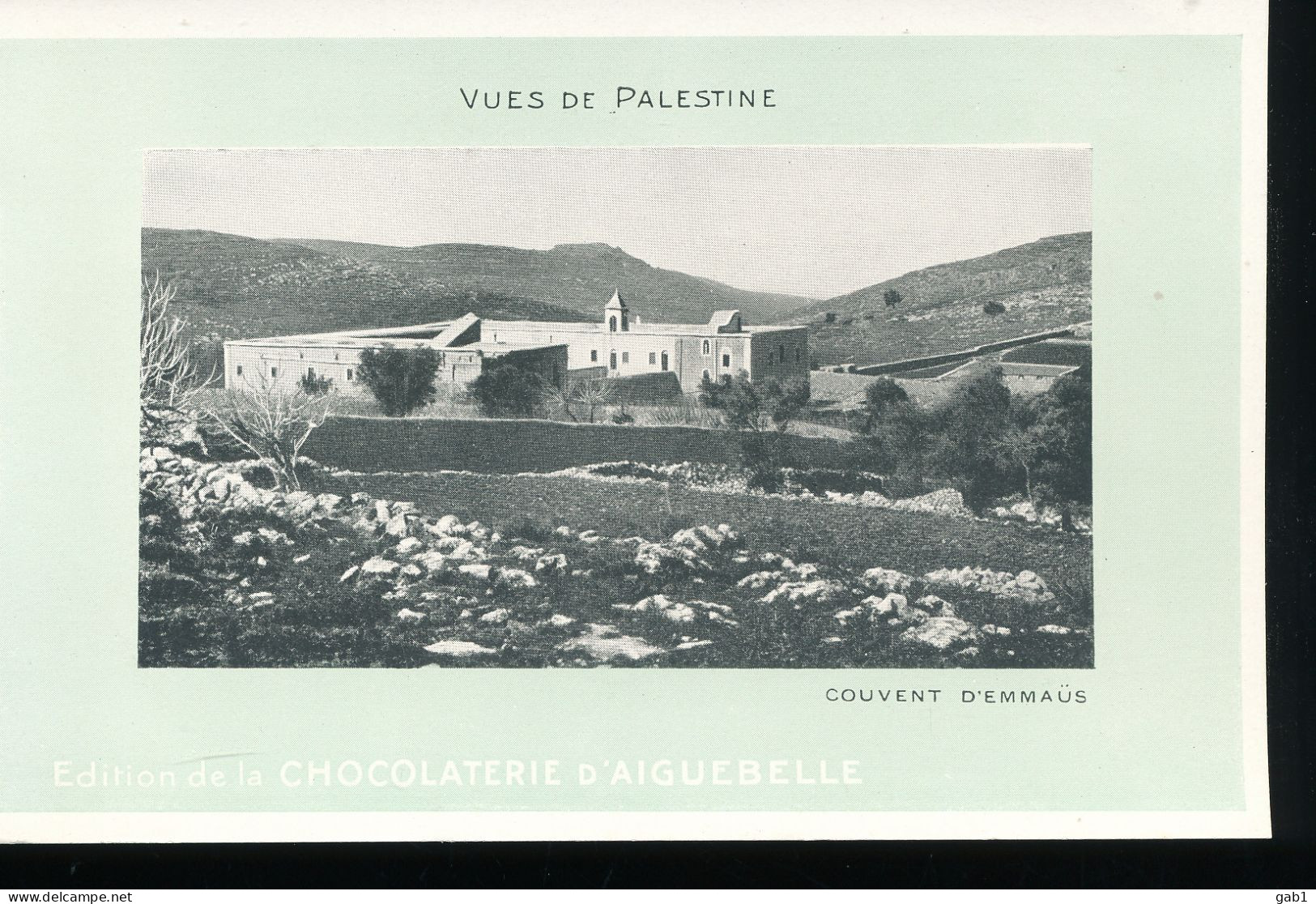 Vues De Palestine ---  Couvent D'Emmaus - Palestine