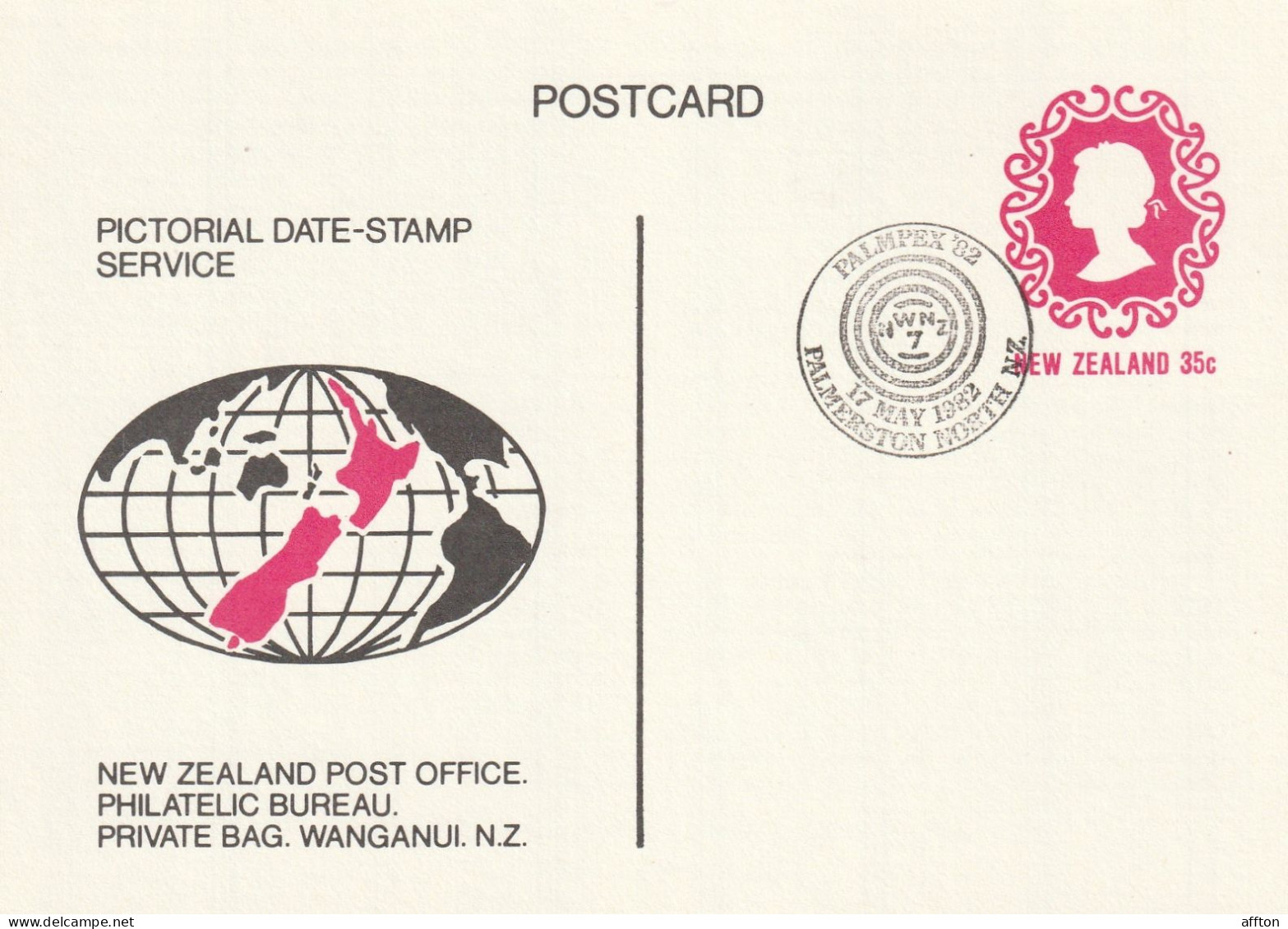 New Zealand Card Cancel - Postal Stationery