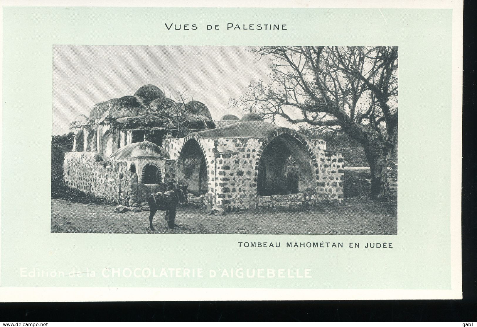 Vues De Palestine ---  Tombeau Mahometan En Judee - Palestine