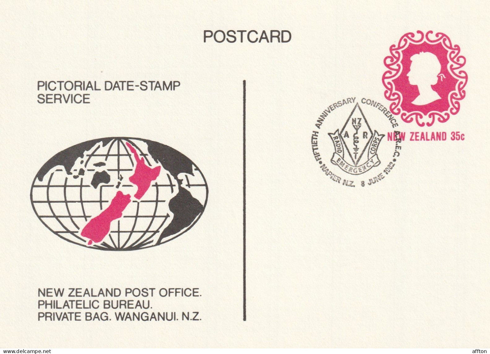 New Zealand Card Cancel - Ganzsachen