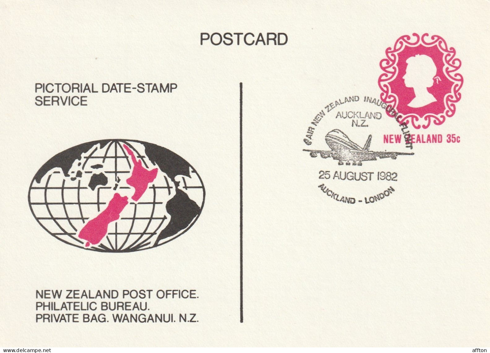 New Zealand Card Cancel - Entiers Postaux