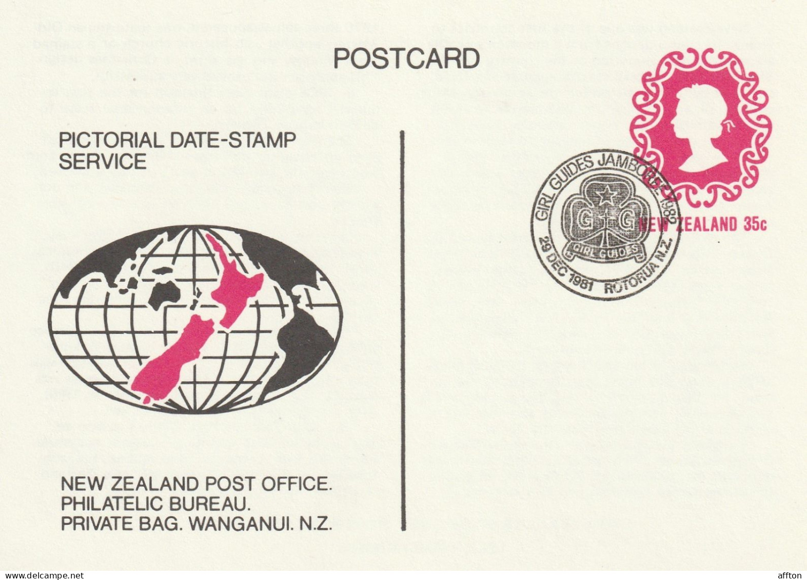 New Zealand Card Cancel - Postal Stationery