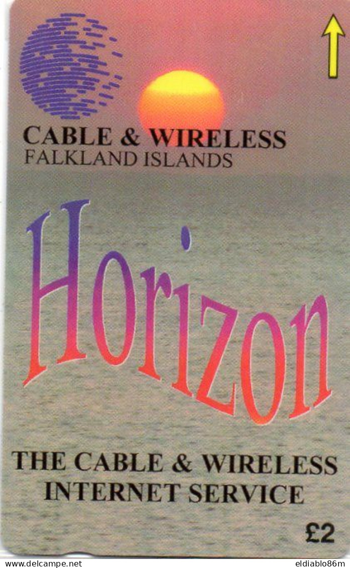 FALKLAND ISLANDS - GPT - C&W - 220CFKA - HORIZON INTERNET - MINT IN BLISTER - Falklandeilanden