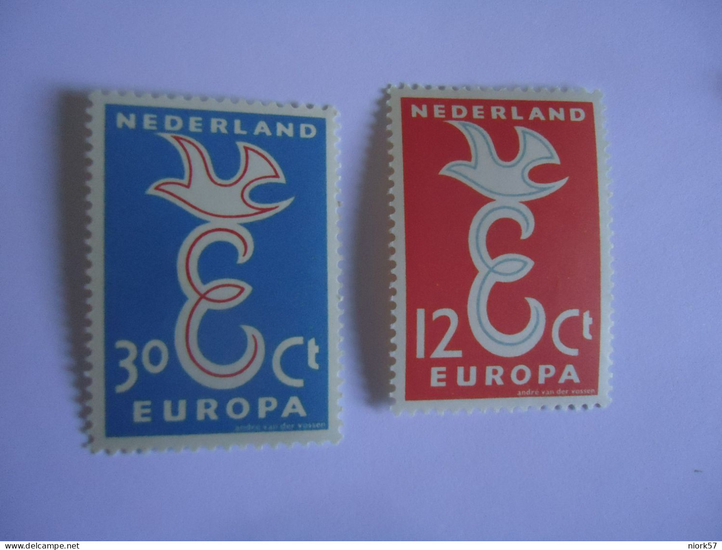NETHERLANDS  MNH  STAMPS   EUROPA 1958 - 1958
