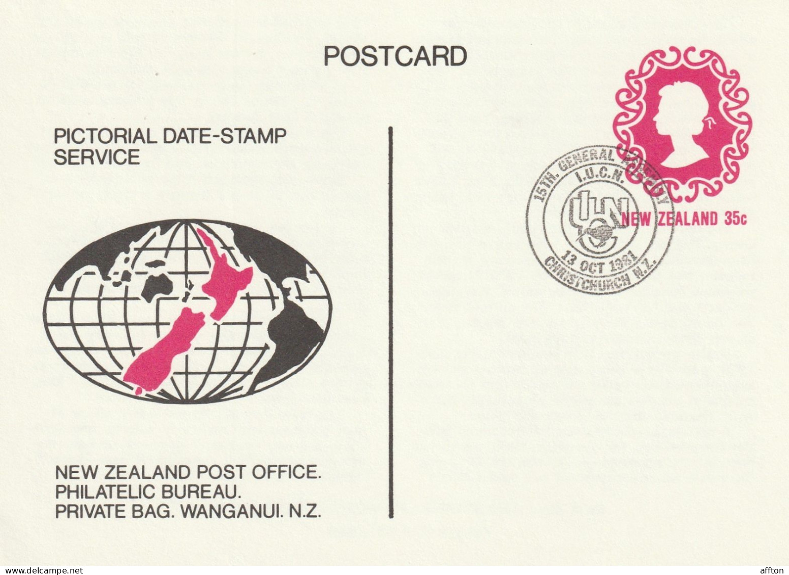 New Zealand Card Cancel - Ganzsachen