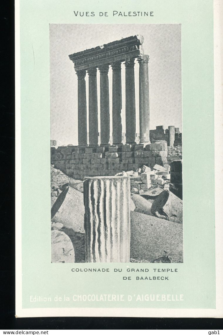 Vues De Palestine ---  Colonnade Du Grand Temple De Baalbeck - Palestine