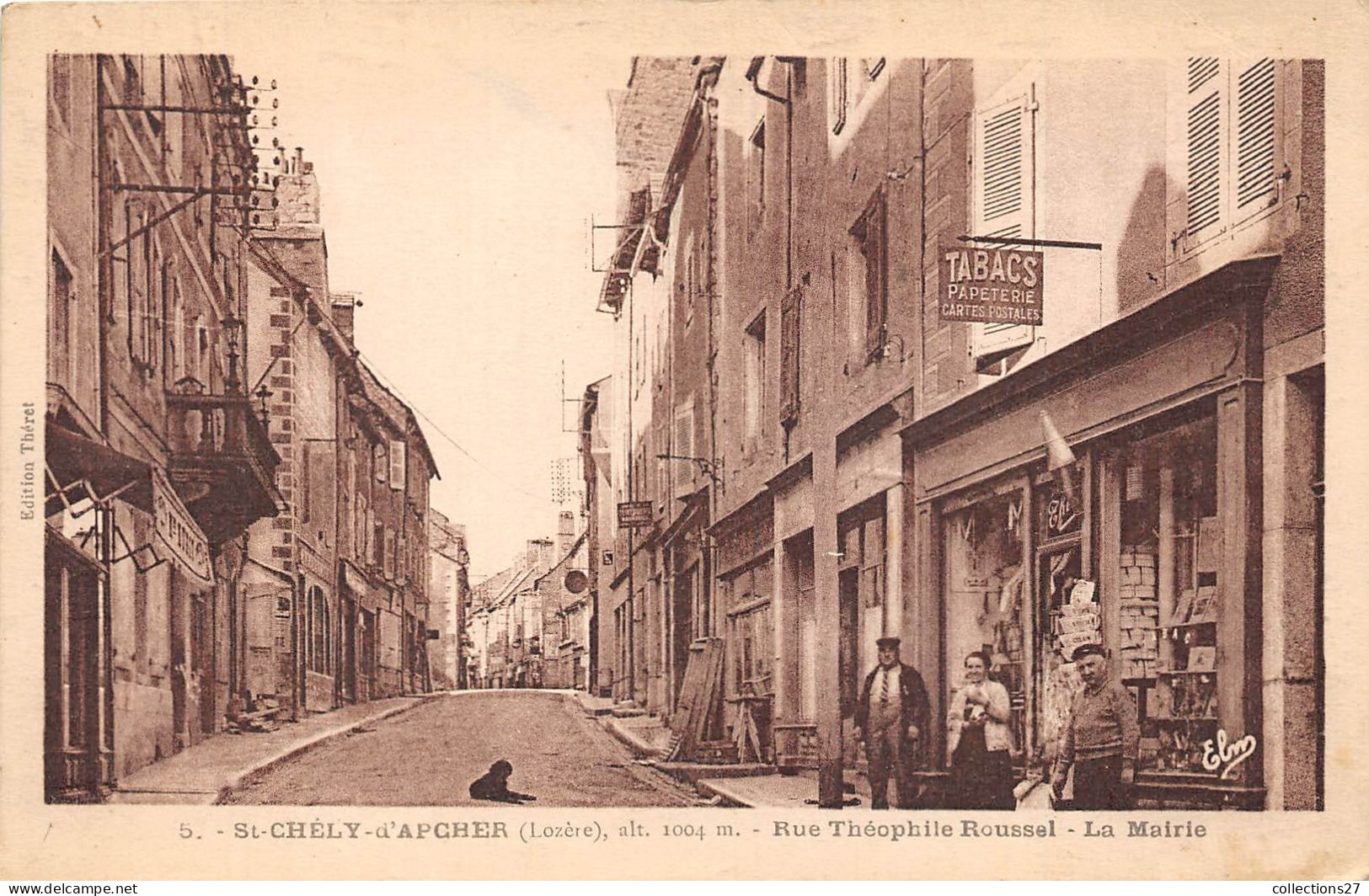 48-SAINT-CHELY-D'APCHER-  RUE THEOPHILE ROUSSEL , LA AMIRIE - Saint Chely D'Apcher