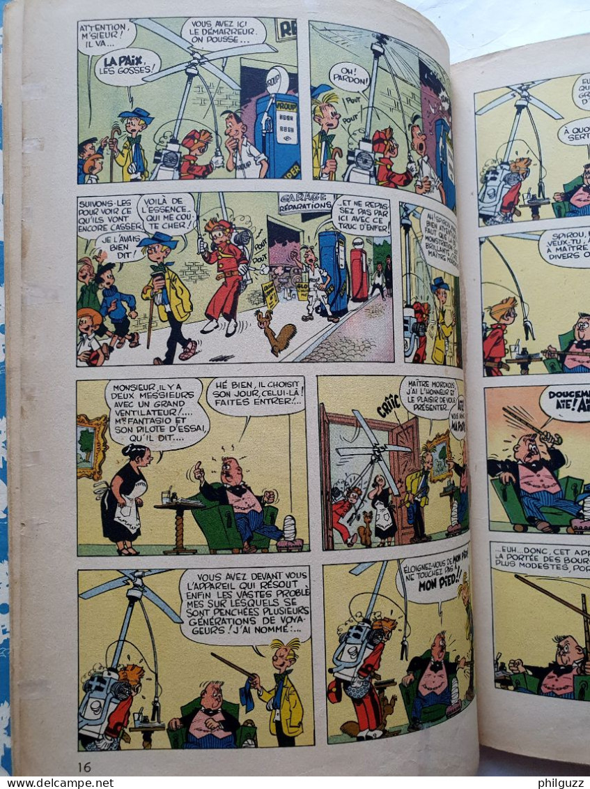 ALBUM BD SPIROU ET LES HERITIERS EO Belge 1952 tome 4 FRANQUIN