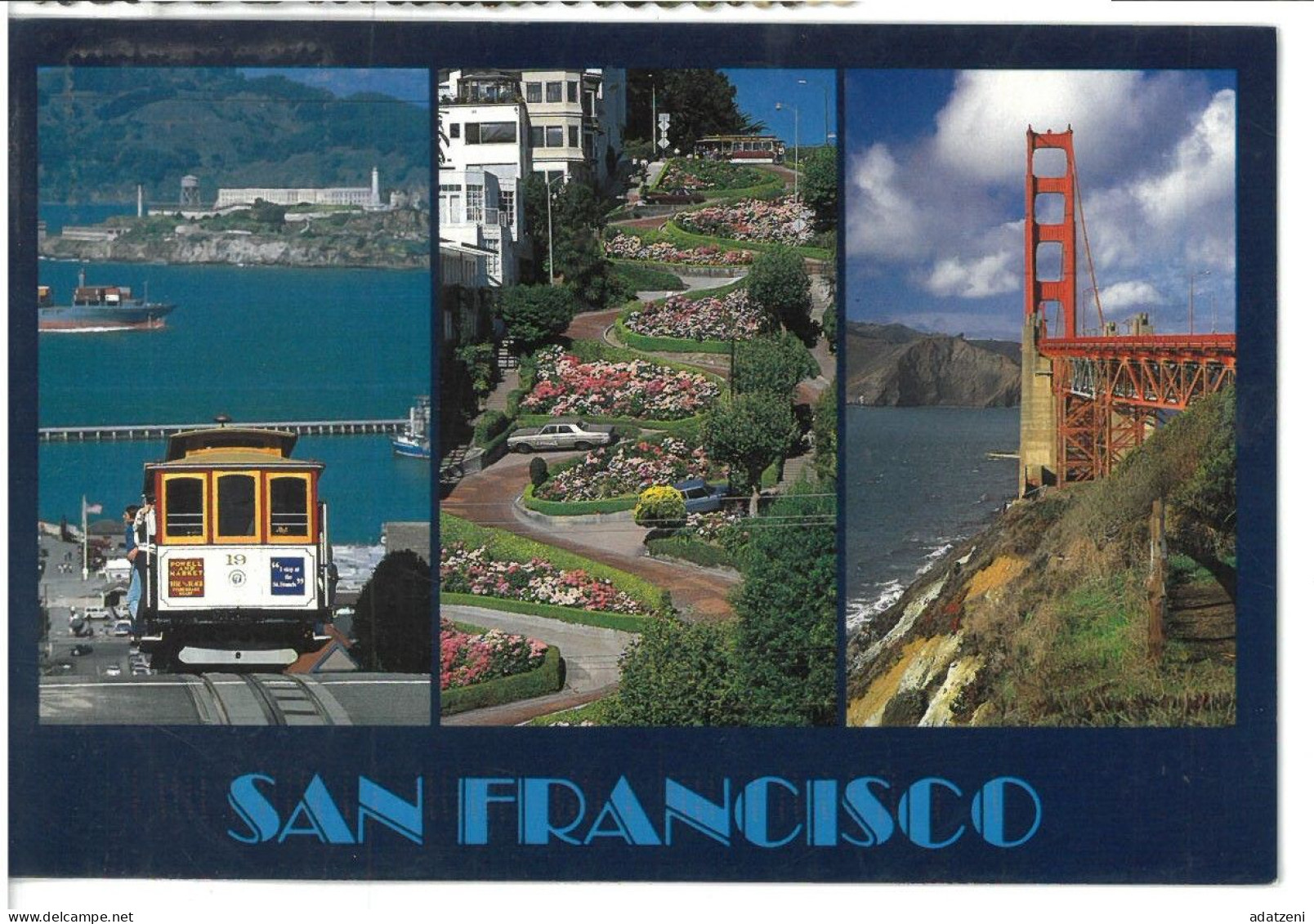 BR4157 U.S.A. San Francisco Highlights Viaggiata 1997 Verso Reggiolo - San Francisco