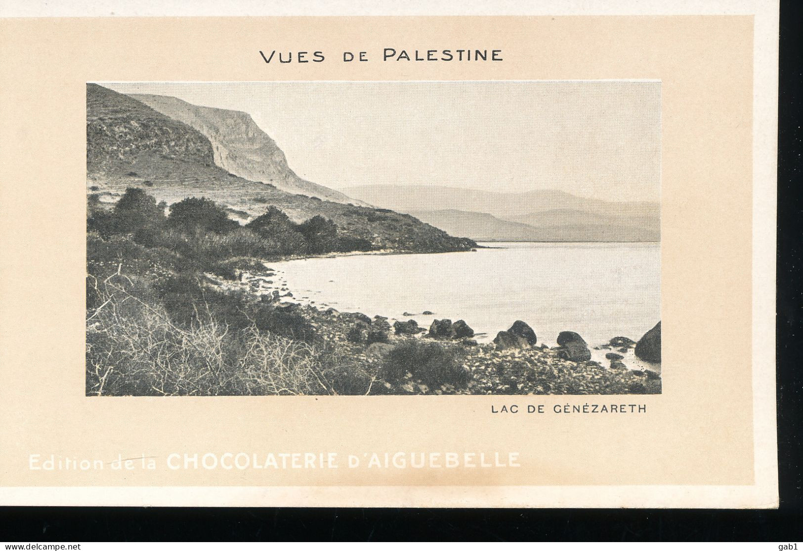 Vues De Palestine ---  Lac De Genezareth - Palestine