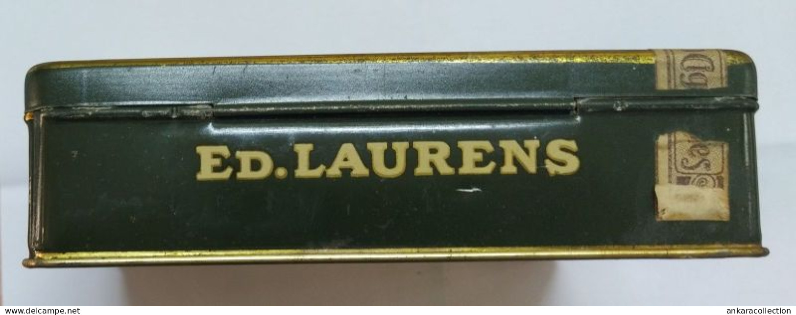 AC - STYX ED LAURENS LE KHEDIVE MANUFACTURE DE CIGARETTES EGYPTIENNES CIGARETTE - TOBACCO EMPTY VINTAGE TIN BOX - Empty Tobacco Boxes