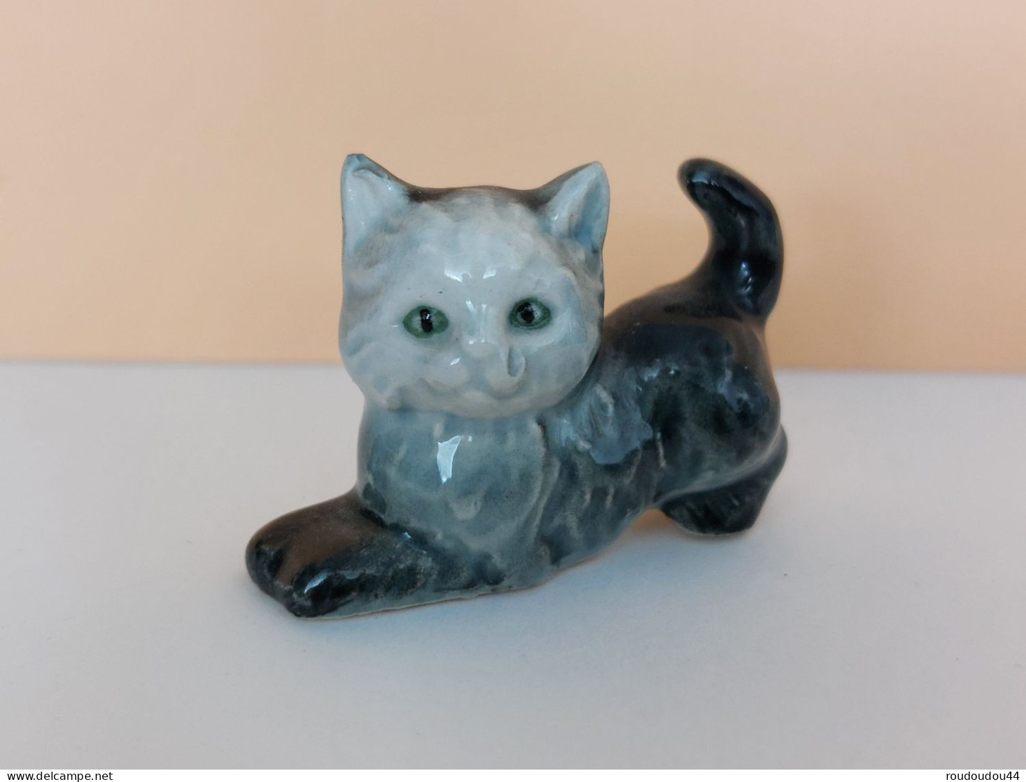 MINIATURE - MINIATURES ANIMAUX -  CHAT GRIS - Animals