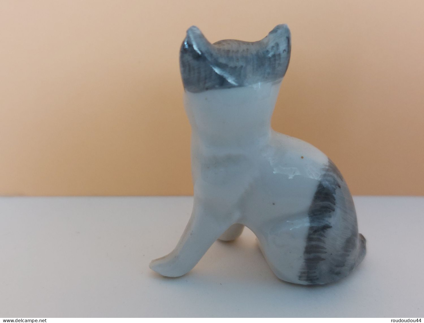 MINIATURE - MINIATURES ANIMAUX -  CHAT GRIS - Animaux