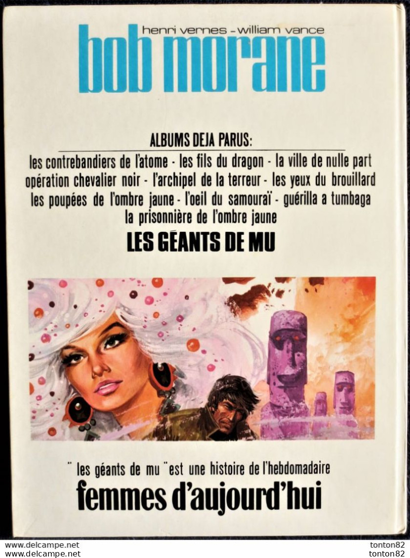 Vernes / Vance - BOB MORANE - Les Géants De MU - Dargaud - ( E.O. 1975 ) . - Bob Morane