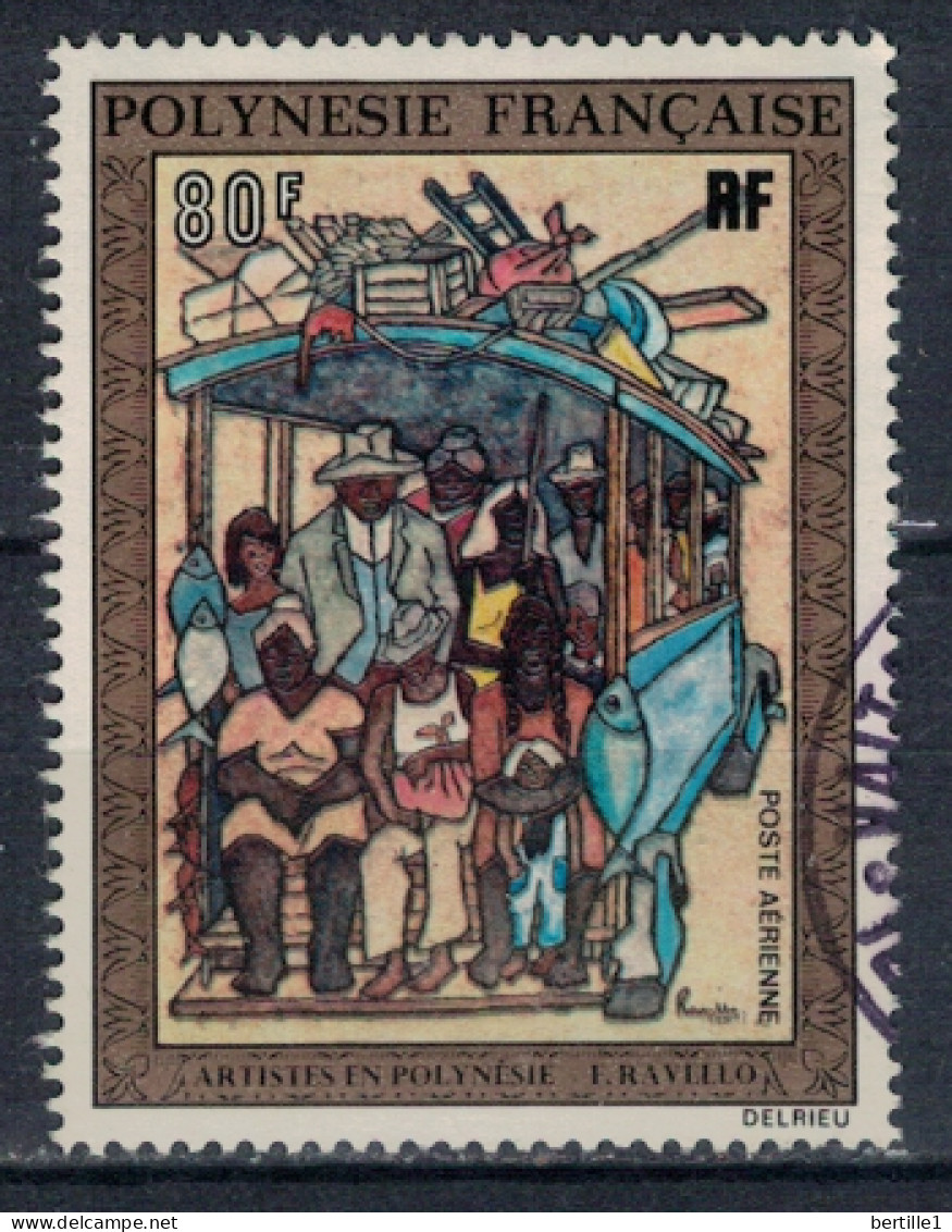 POLYNESIE FRANCAISE             N°  YVERT  PA 80  ( 3 ) OBLITERE    ( OB 11/ 31 ) - Used Stamps