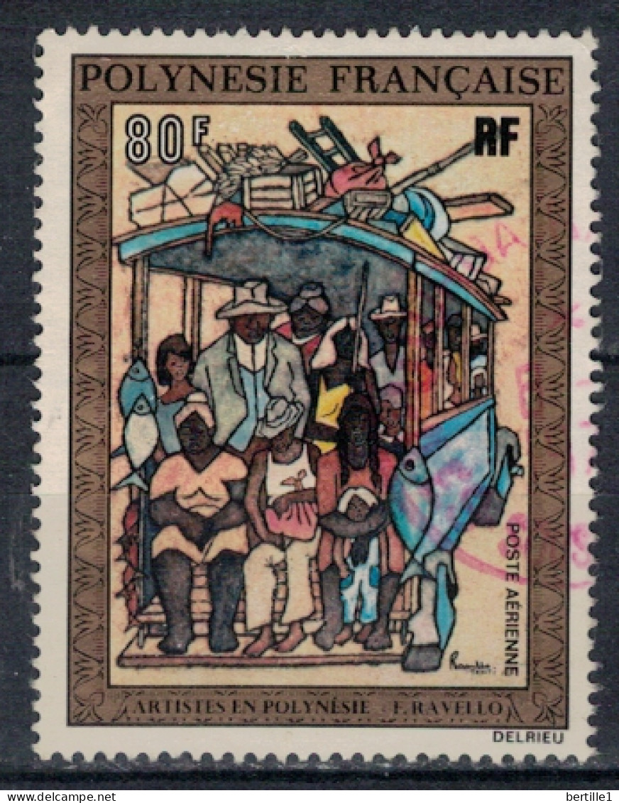 POLYNESIE FRANCAISE             N°  YVERT  PA 80  ( 4 ) OBLITERE    ( OB 11/ 31 ) - Used Stamps