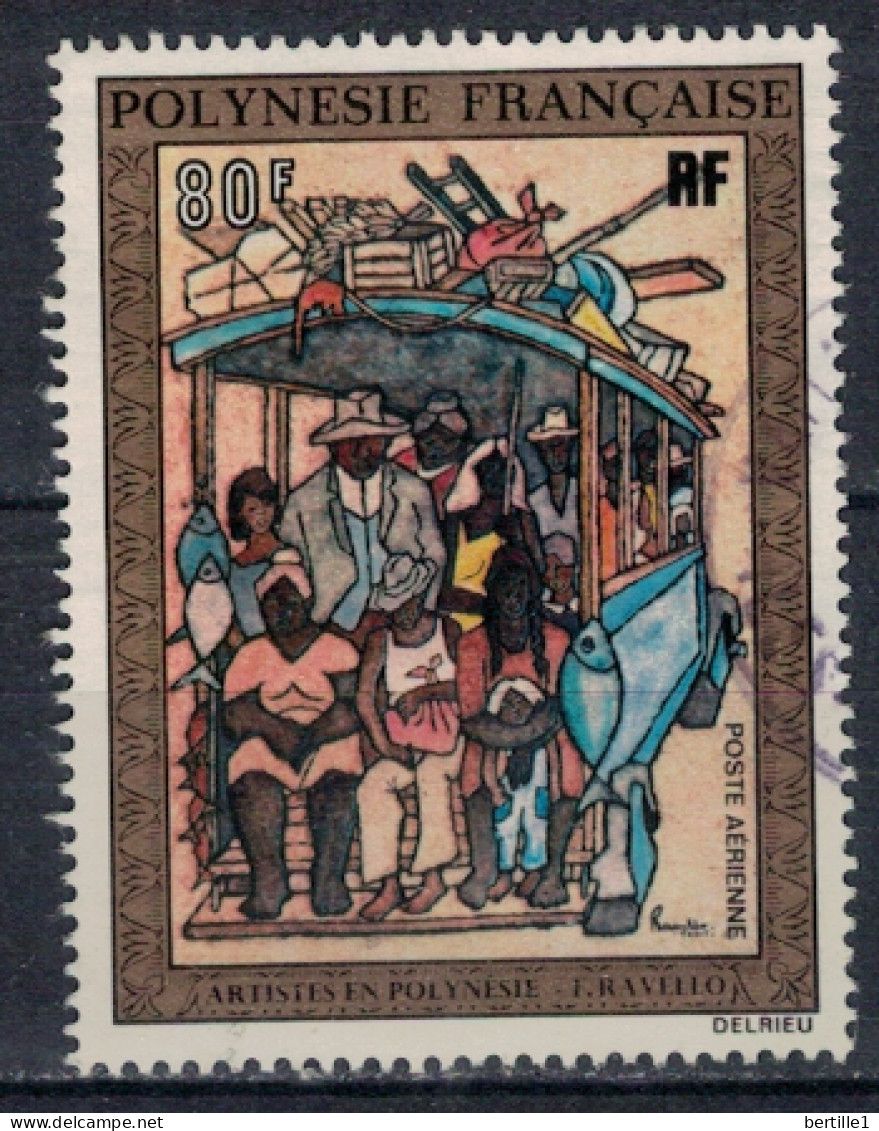 POLYNESIE FRANCAISE             N°  YVERT  PA 80  ( 5 ) OBLITERE    ( OB 11/ 31 ) - Used Stamps