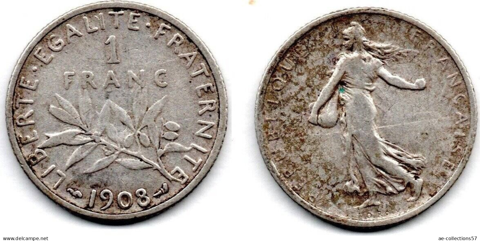 MA 23560 / 1 Franc 1908 TTB - 1 Franc