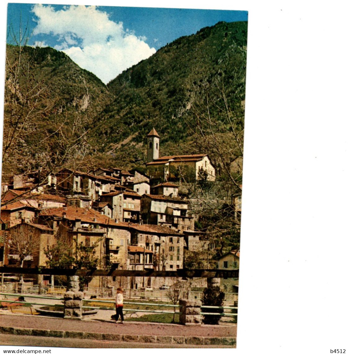 06 LANTOSQUE VESUBIE Quartier Saint André  ,cp Année 1960 - Lantosque