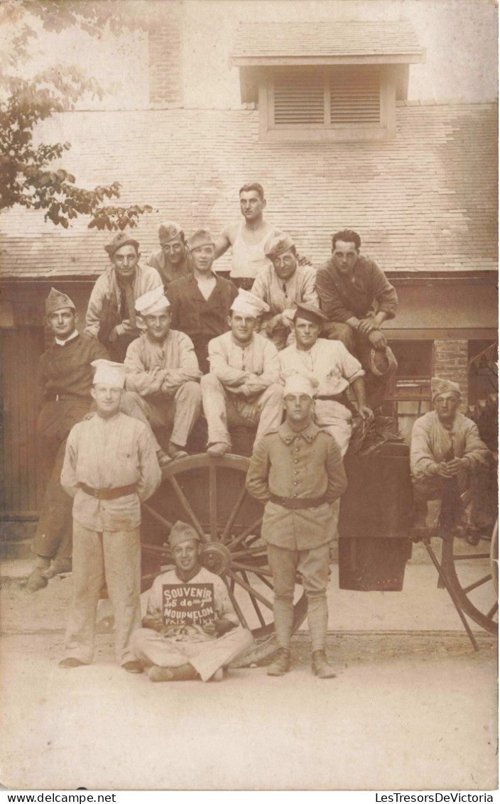 CPA - Equipe De Restauration - Souvenir 45 De Mourmelon - Cuisiniers - Soldats - Carte Postale Ancienne - Hotels & Gaststätten