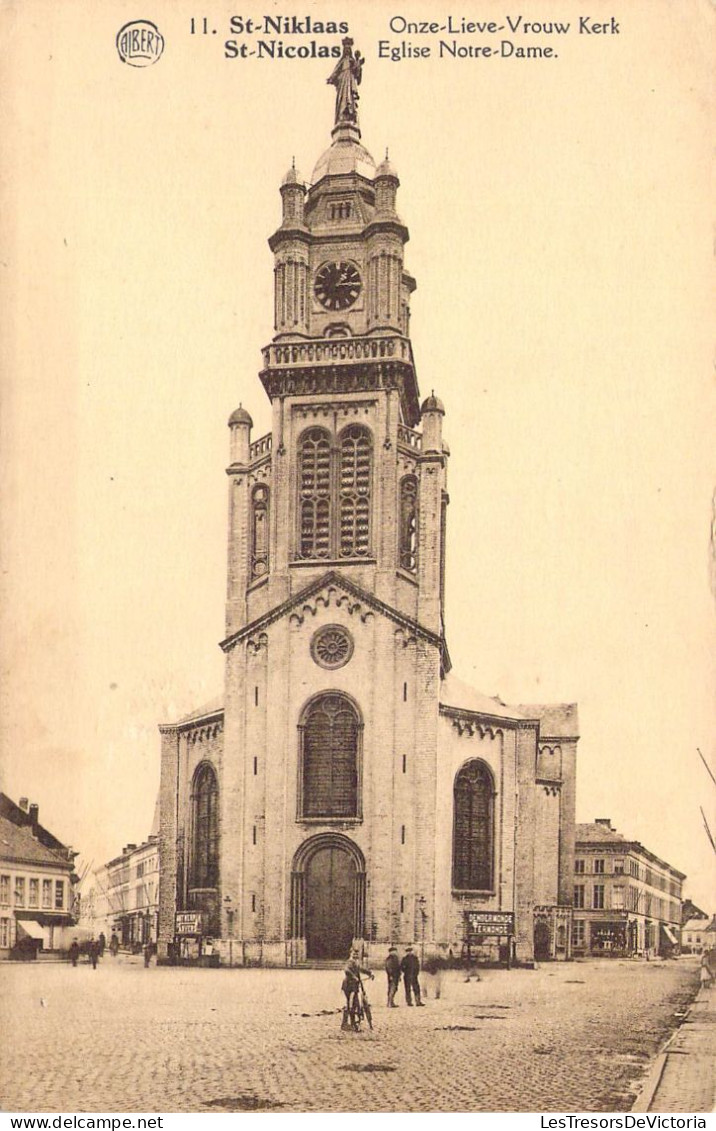 BELGIQUE - St-Nicolas - Eglise Notre-Dame - Carte Postale Ancienne - Sint-Niklaas