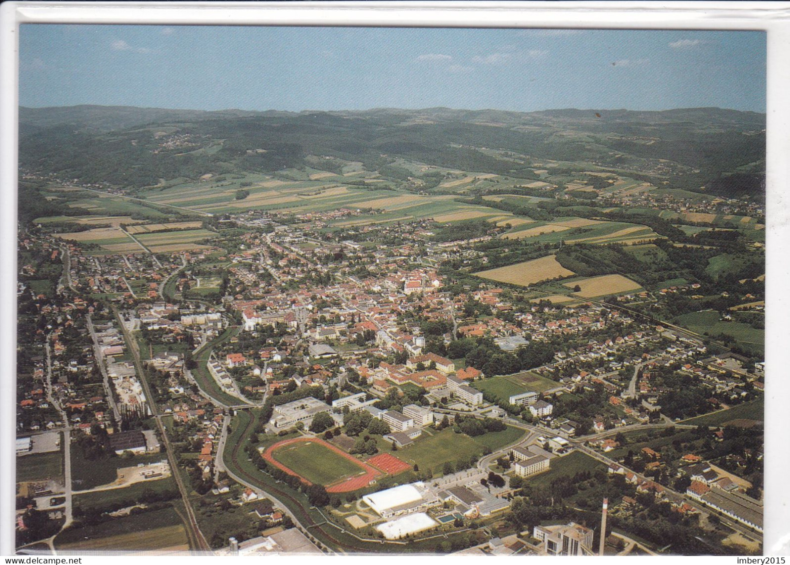 Burgenland Ak  PINKAFELD, Luftaufnahme, Luftbild,  Bezirk Oberwart - Pinkafeld