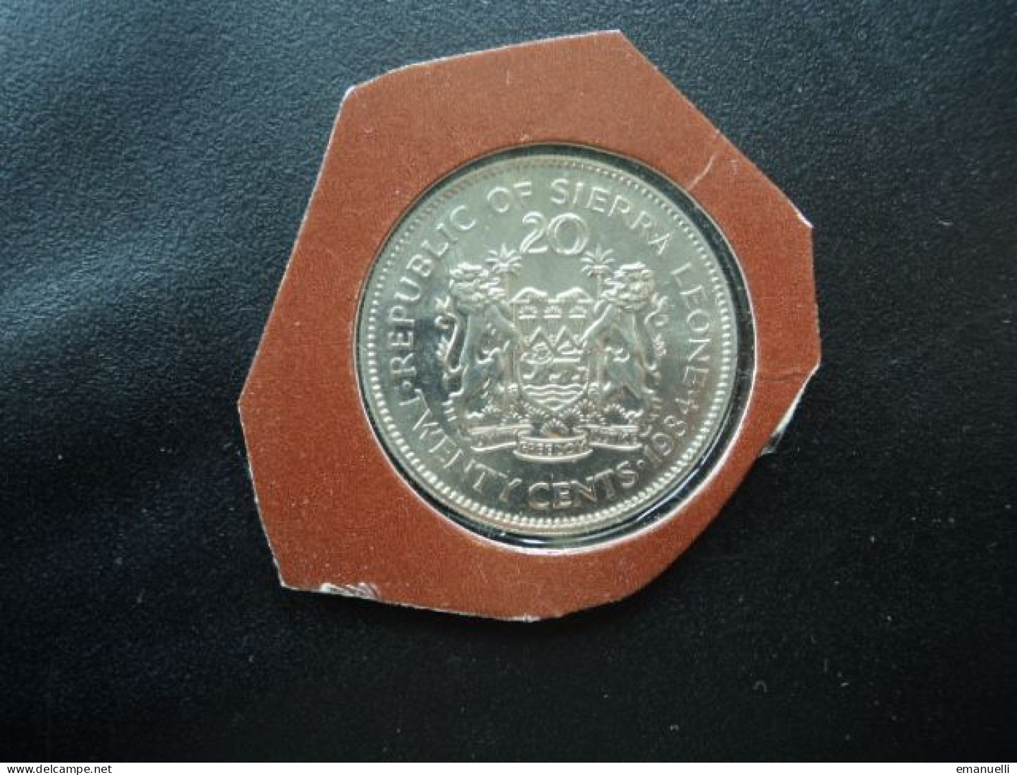 SIERRA LEONE : 20 CENTS   1984   KM 36     NON CIRCULÉE * - Sierra Leona