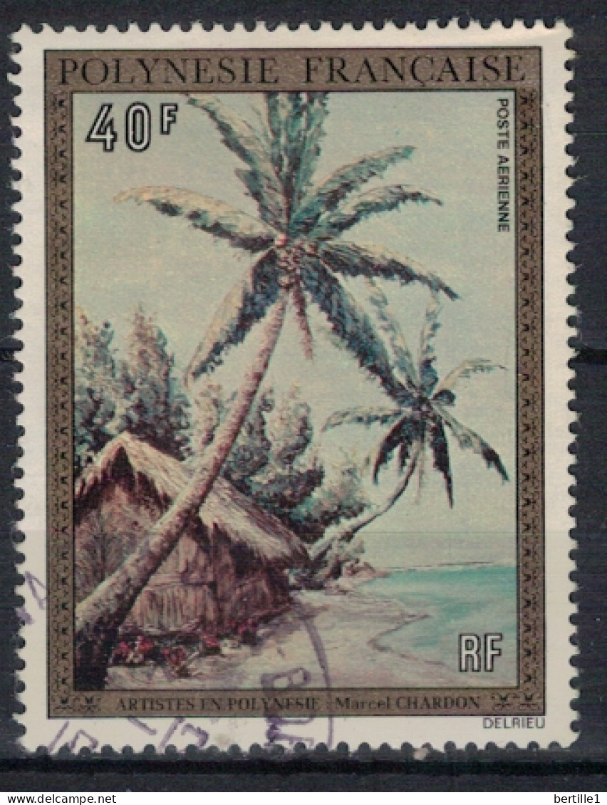 POLYNESIE FRANCAISE             N°  YVERT  PA 85  ( 6 )    OBLITERE    ( OB 11/ 31 ) - Used Stamps