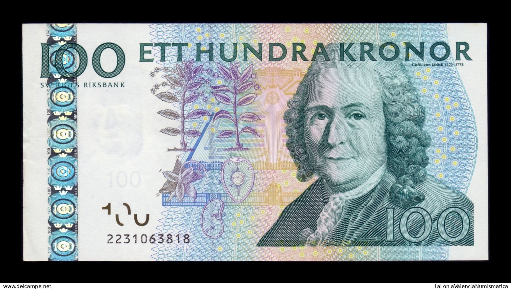 Suecia Sweden 100 Kronor 2002 Pick 65a Ebc Xf - Suède