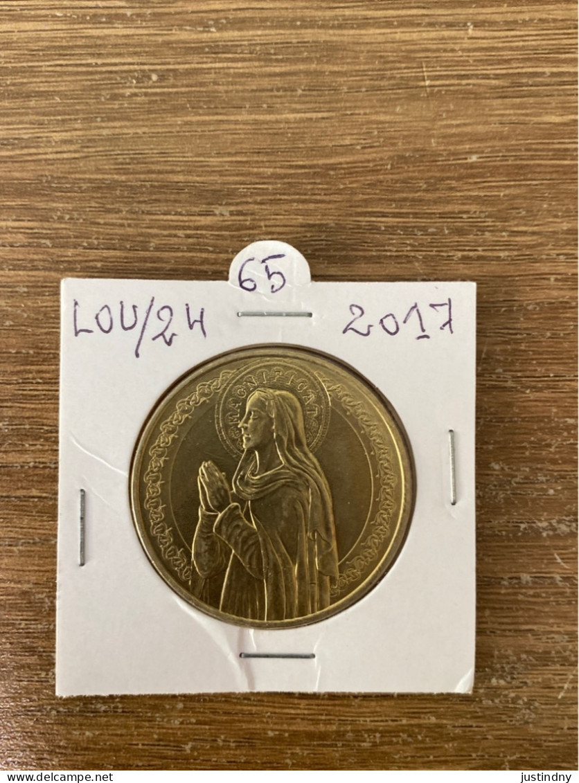 Monnaie De Paris Jeton Touristique - 65 - Lourdes - « le Seigneur Fit Pour Moi Des Merveilles - 2017 - 2017