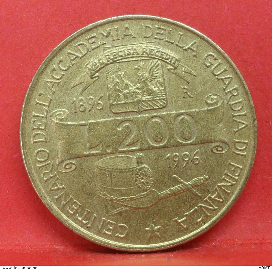 200 Lire 1996 - TTB - Pièce De Monnaie Italie - Article N°3595 - Gedenkmünzen