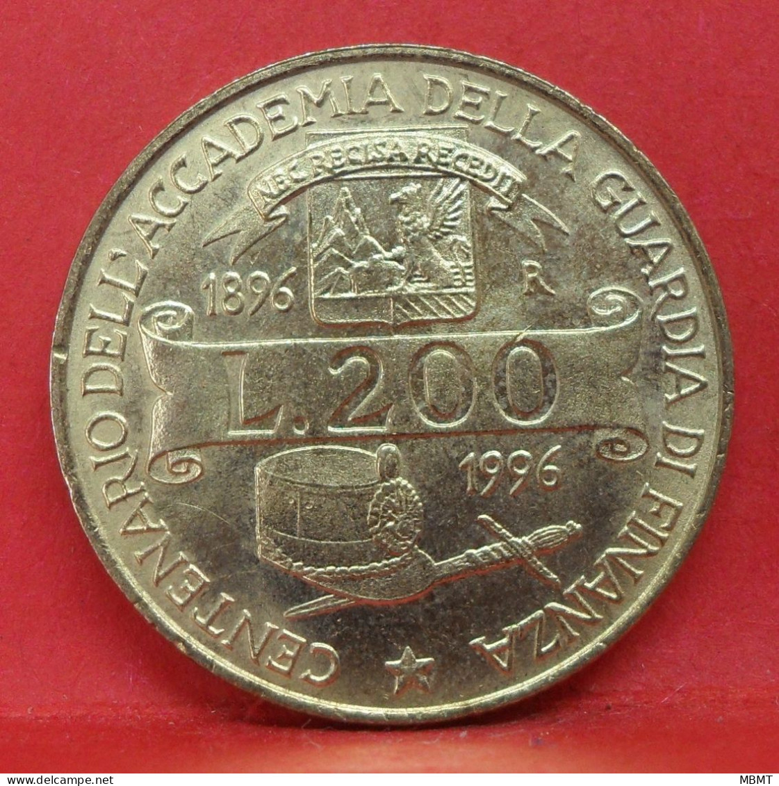 200 Lire 1996 - SPL  - Pièce De Monnaie Italie - Article N°3596 - Commémoratives