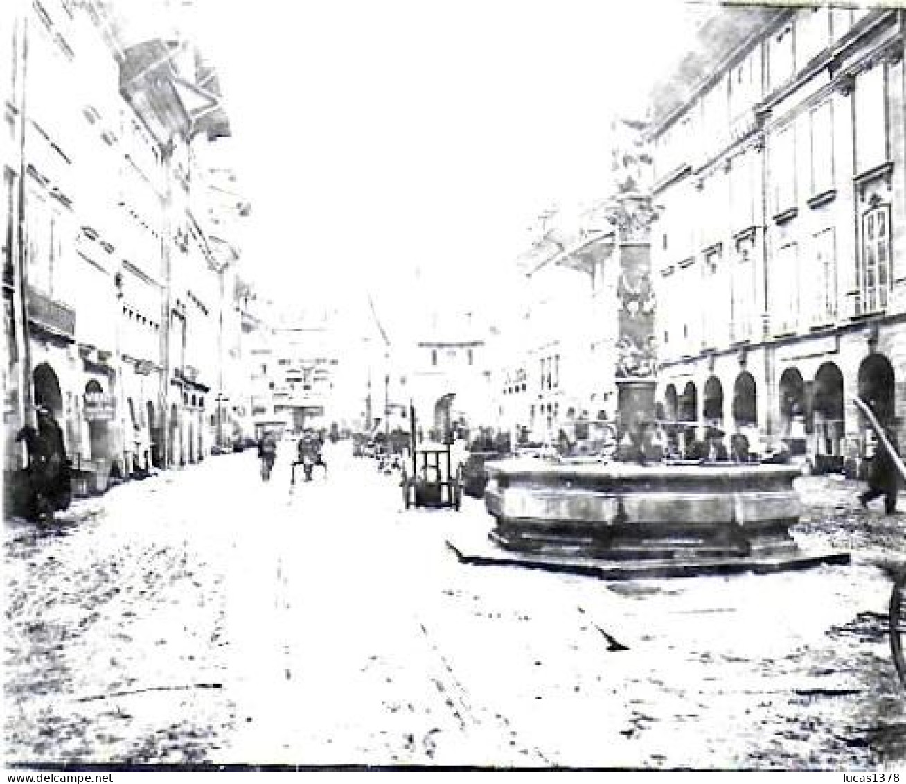 SUISSE / BERNE / DEBUT 20 EME / PLAQUE DE VERRE PHOTO STEREO / - Plaques De Verre