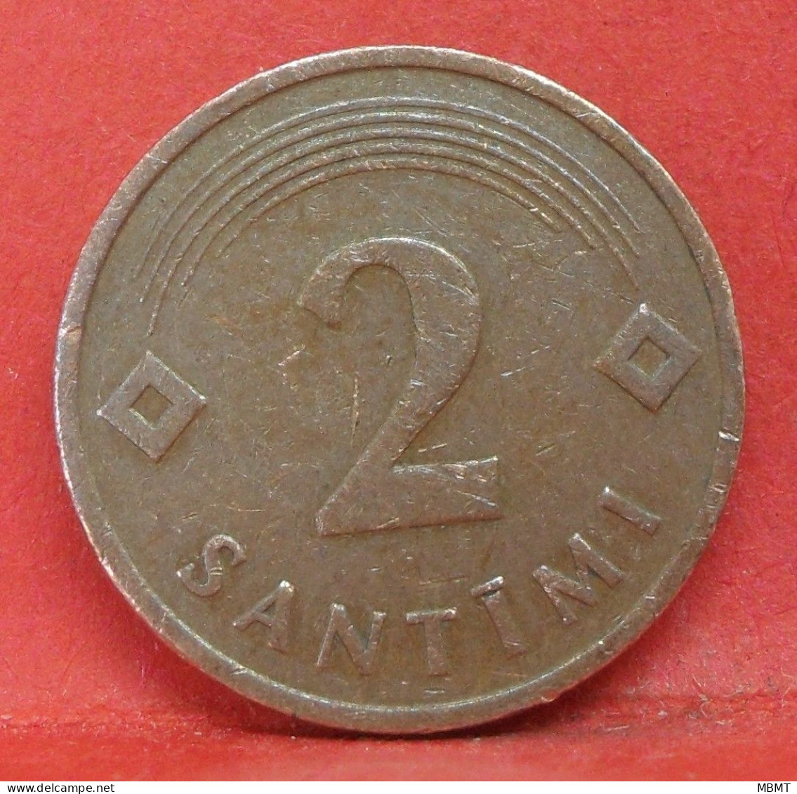 2 Santimi 1992 - TB - Pièce De Monnaie Lettonie - Article N°3633 - Letland