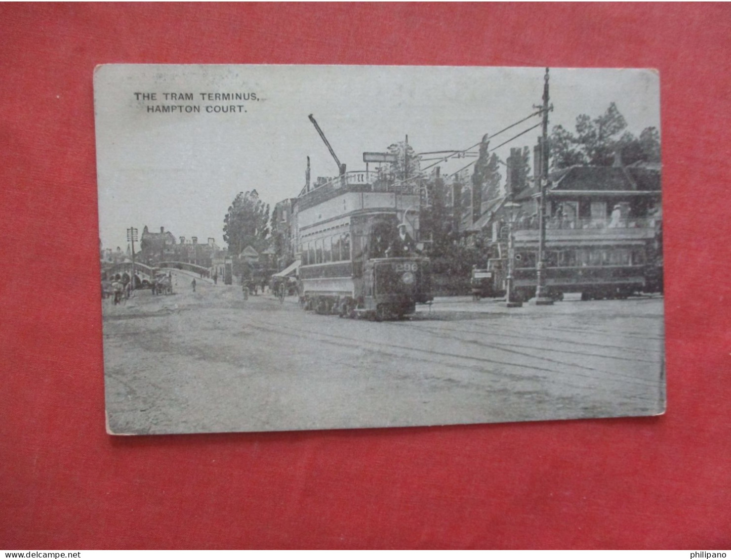 The Tram Terminus.   Hampton Court England > London > Hampton Court .     Ref 6133 - Hampton Court