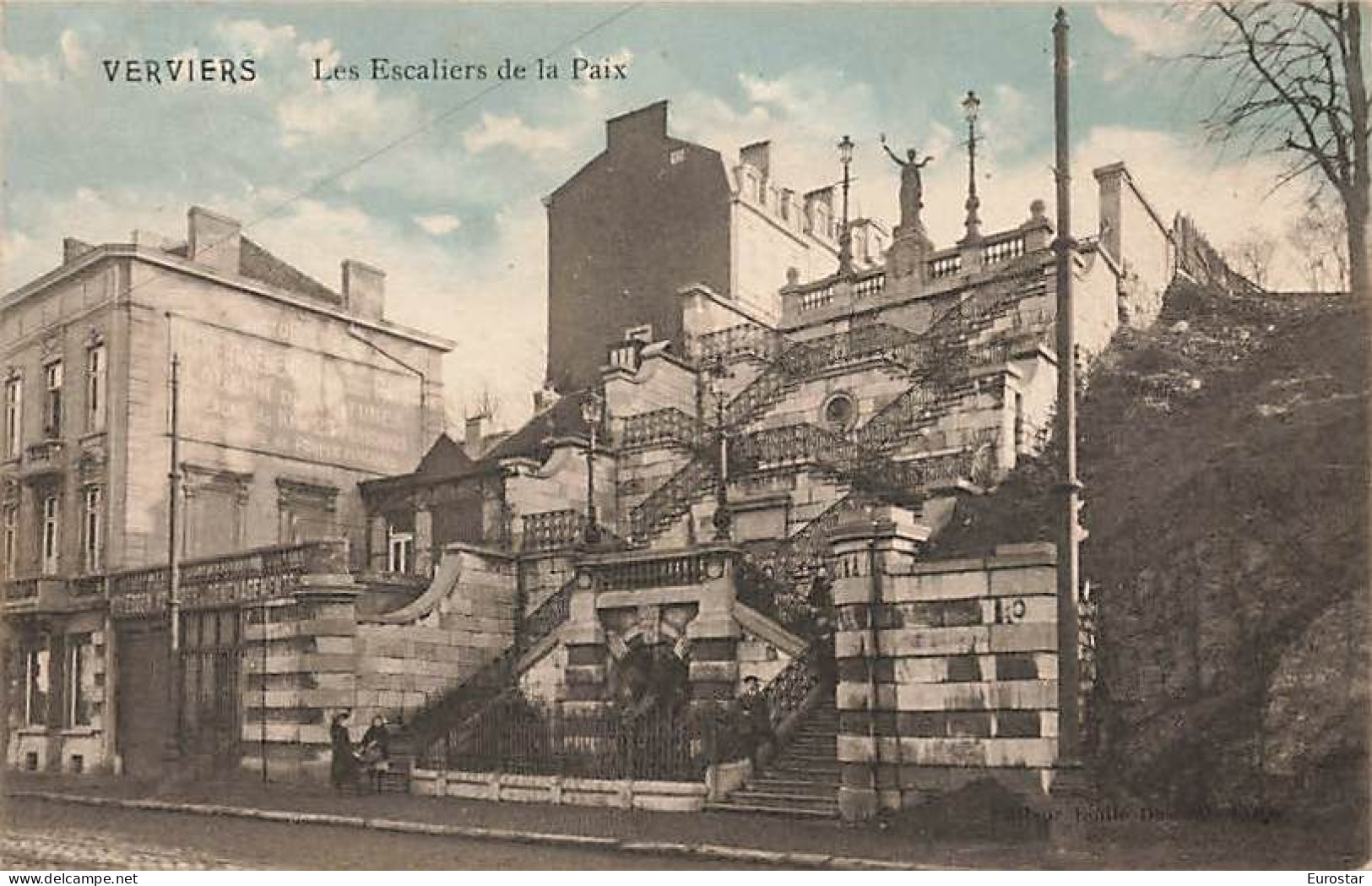 Vervier Les Escaliers De La Paix - Verviers