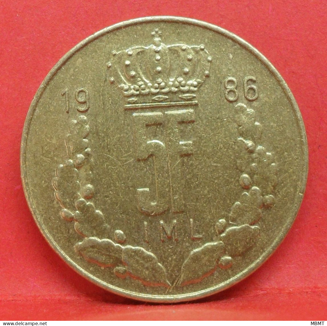 5 Francs 1986 - TTB - Pièce De Monnaie Luxembourg - Article N°3672 - Luxembourg