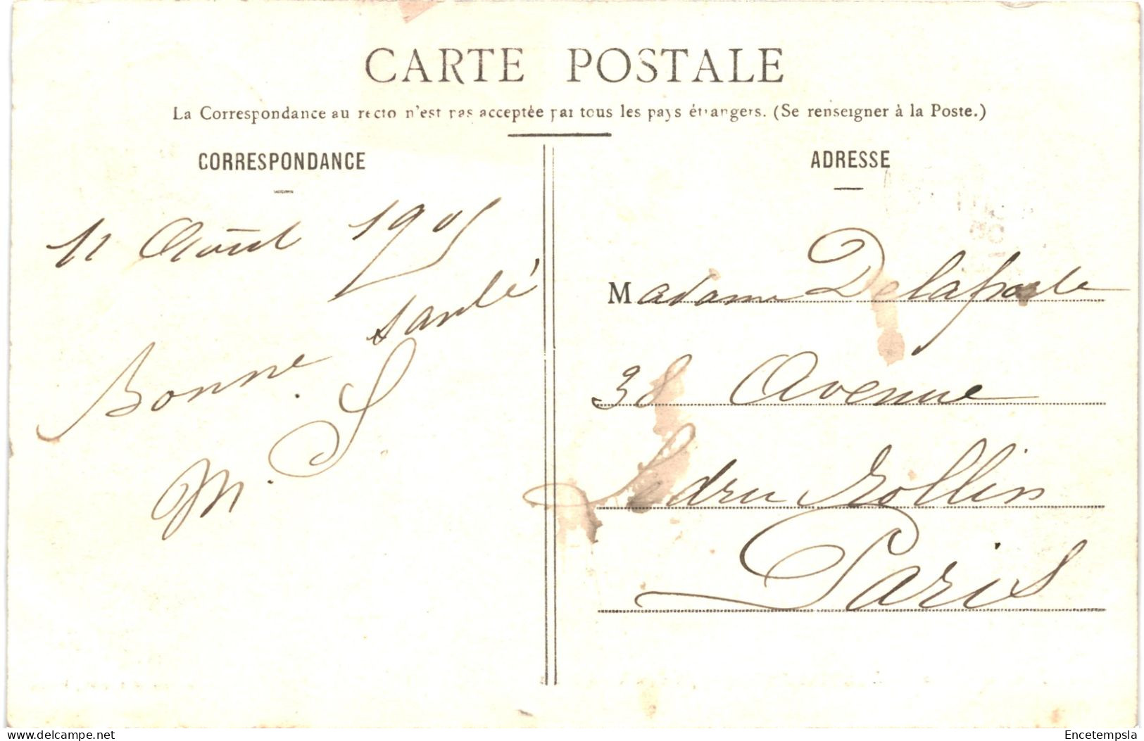 CPA Carte Postale France Châteauneuf- Forêt Allée Des Soupirs 1905 VM69245 - Châteauneuf