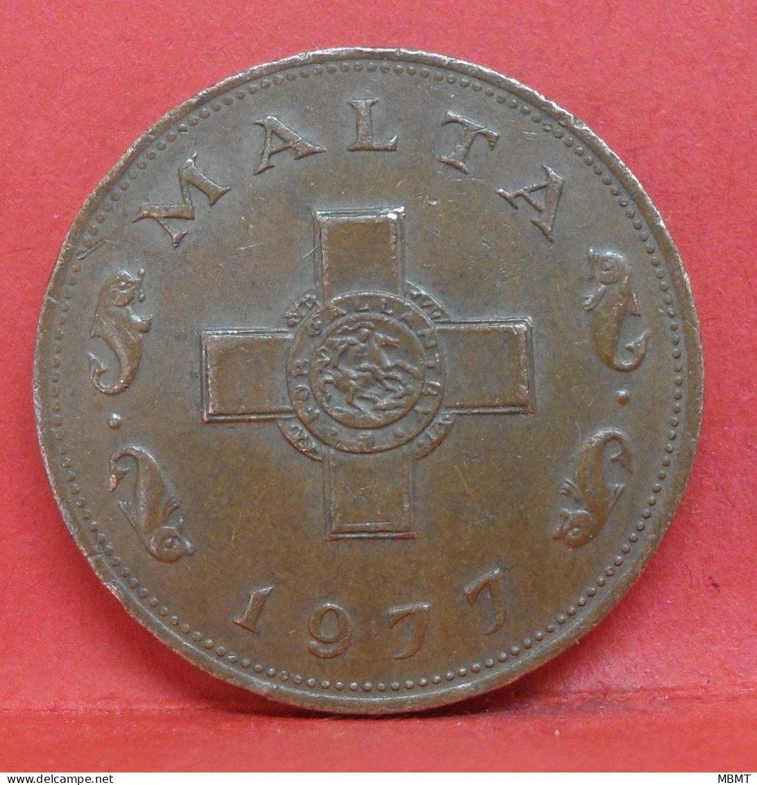 1 Cents 1977 - TB - Pièce De Monnaie Malte - Article N°3676 - Malta