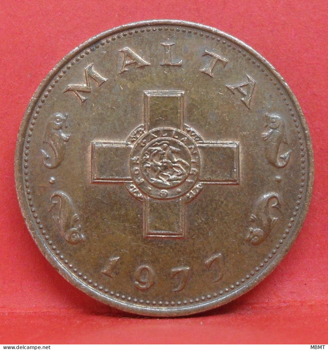 1 Cents 1977 - SUP - Pièce De Monnaie Malte - Article N°3678 - Malta