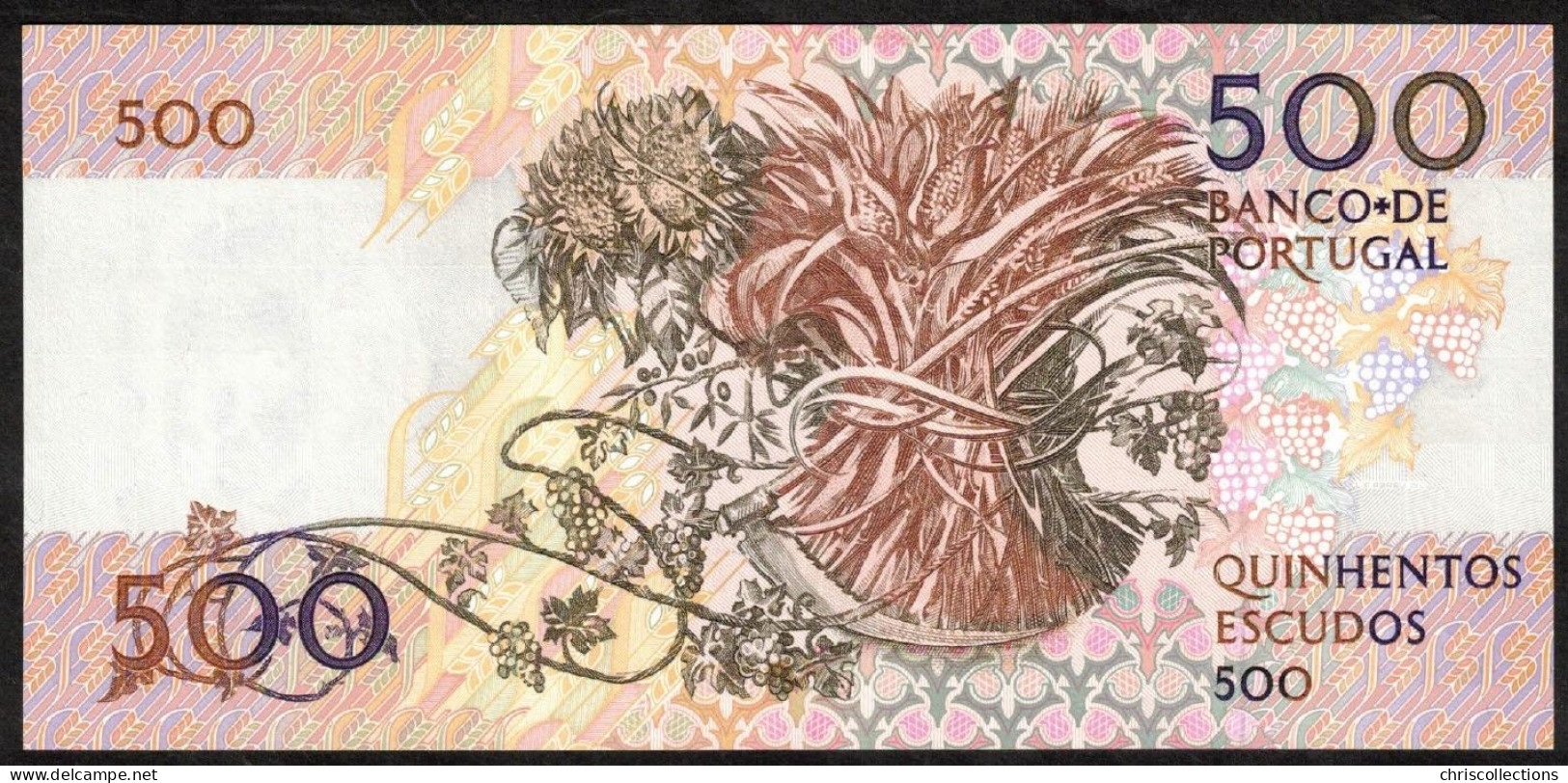 PORTUGAL - 500 Escudos 18/3/93 - UNC - Pick : 180e - N° De Billet : CGP423742 - Portugal